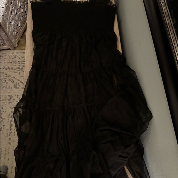 Baltic Born Emma Smocked Tulle Dress in black - Picture 13 of 13